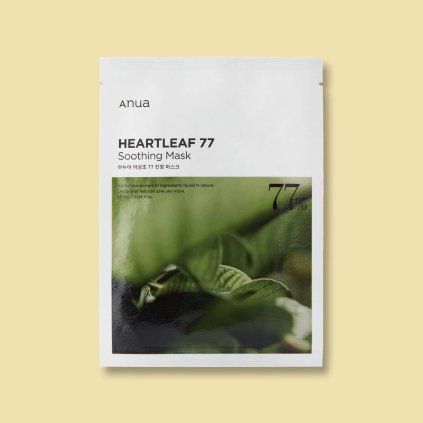 Heartleaf 77% Sooting Sheet Mask