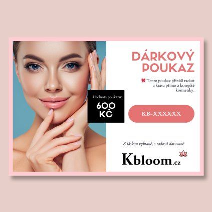 Darkovy poukaz 600