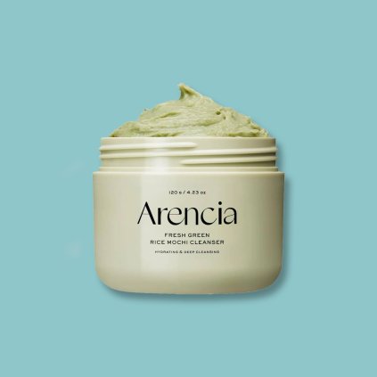 1603 2 fresh green rice mochi cleanser