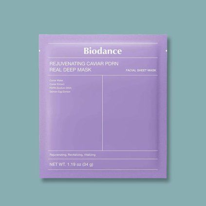Rejuvenating Caviar PDRN Real Deep Mask regeneračná a spevňujúca maska s kaviárom a PDRN (Balenie 4ks (box))